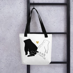 Heart and Hands Tote bag