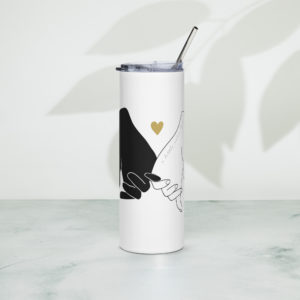 Heart and Hands Stainless steel tumbler